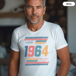 Birthday Shirt 1964 Classic All Original Parts