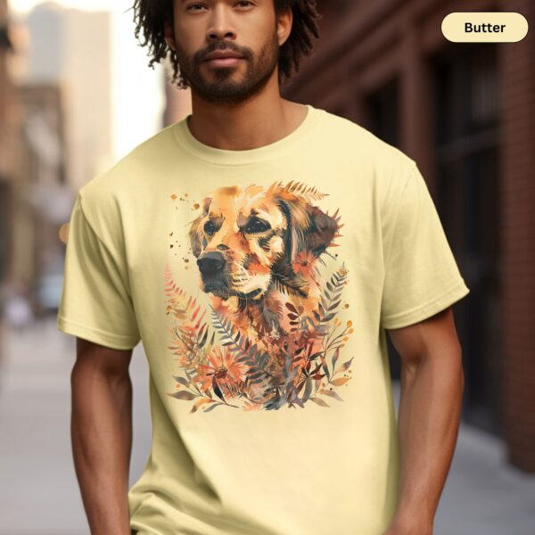 Floral Dog Animal Lover Shirt