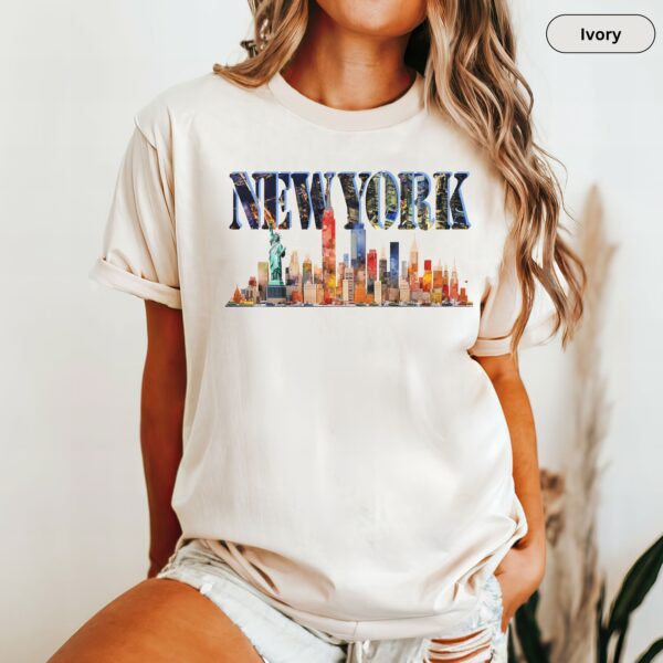 New York City Shirt New York Skyline