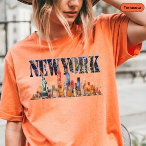 New York City Shirt New York Skyline