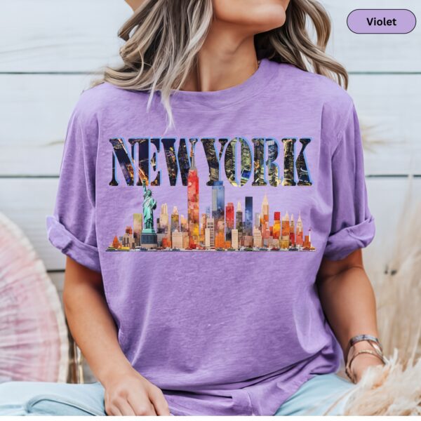 New York City Shirt New York Skyline