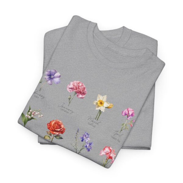 Birth Month Flower Shirt - Image 3